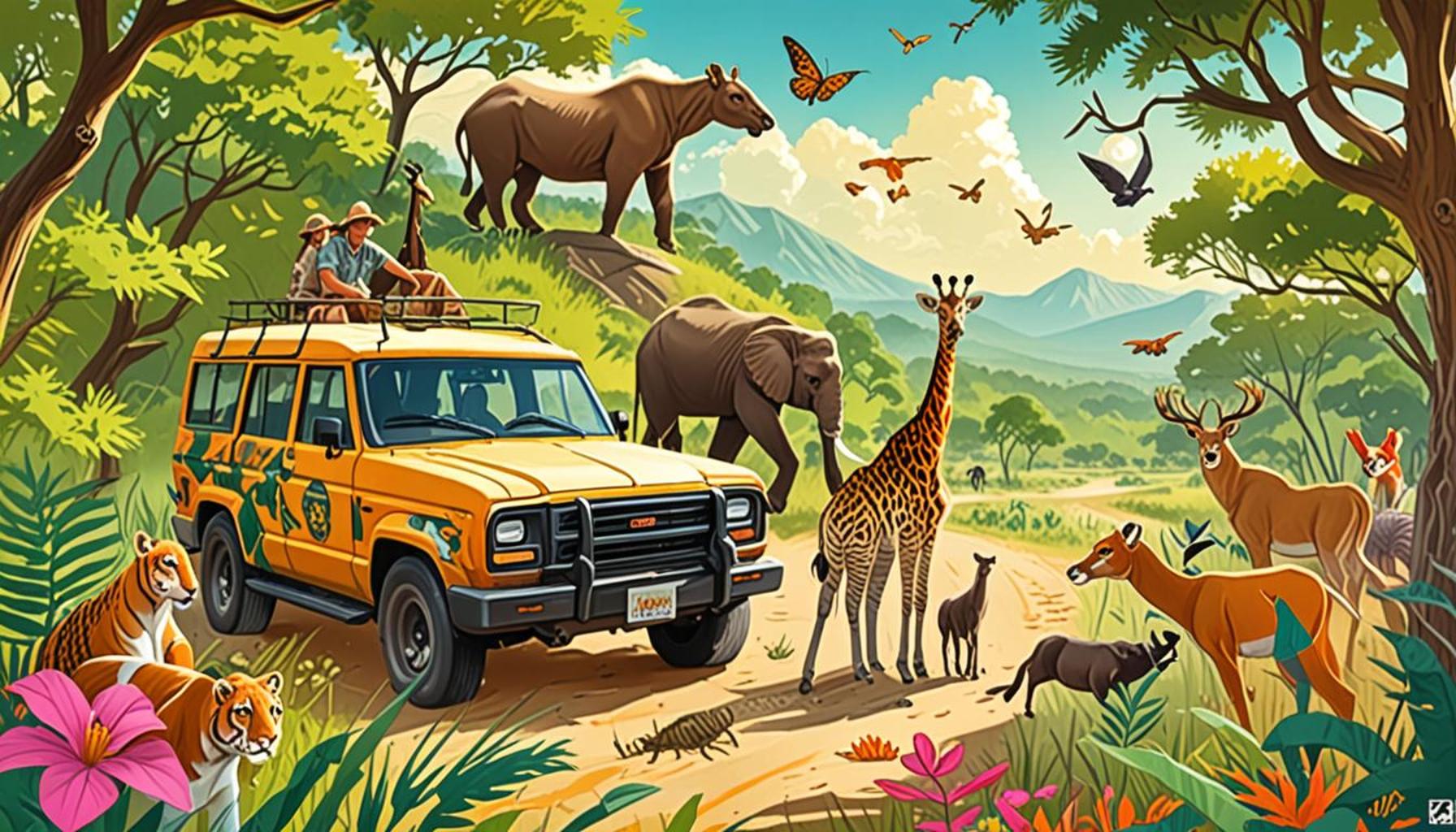 Wildlife Safari Experiences: Adventure Activities for Nature Lovers in U.S. National Reserves