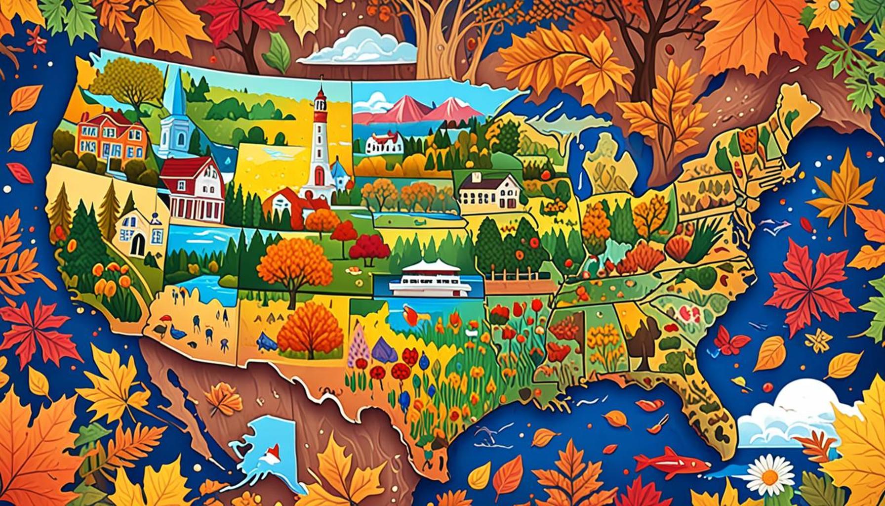 Seasonal Splendors: Top U.S. Destinations to Experience the Changing Seasons